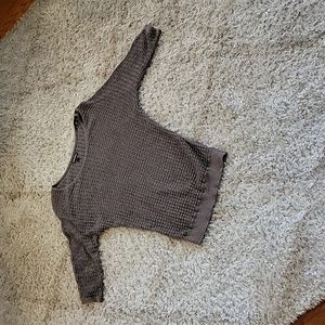 Gently worn Express see thru top